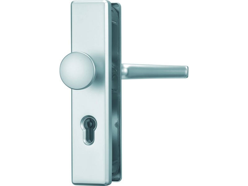 Abus Schutzbeschlag KLN314 Wechselgarnitur 32 mm - 47 mm Neusilber