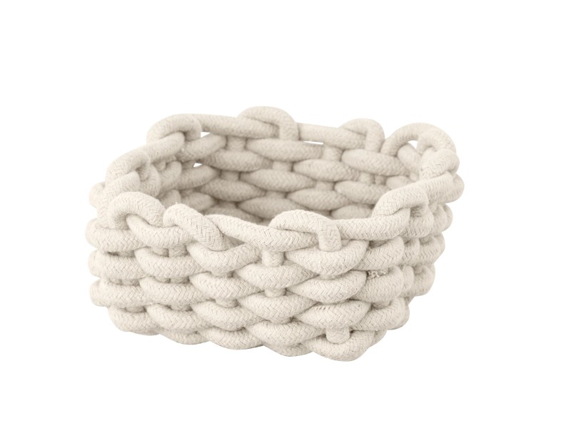 Schöner Wohnen Badkorb Melara S Natur aus Cotton Rope