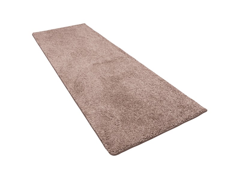 Snapstyle Luxus Hochflor Langflor Läufer Teppich Milano Mauve 80x400cm
